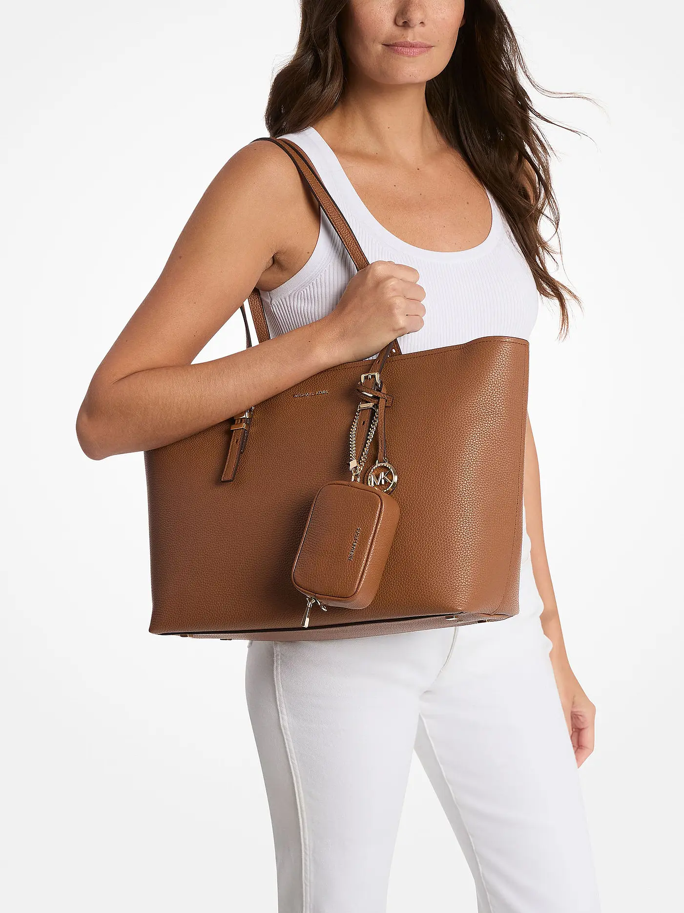 MICHAEL KORS | Ledertasche - Shopper QUINN Large | 